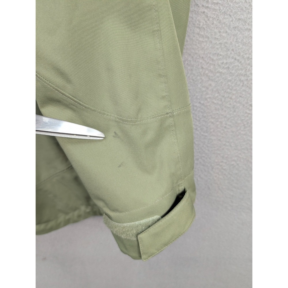 Cabela's Ski Windbreaker Fleece Jacket Men's Sz XL Green Hooded Raincoat Outdoor - Picture 7 of 16